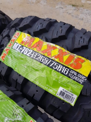 ขายยาง Mud 265/75/16 MAXXIS ของใหม่ปี 17 ไม่แพง ขายยาง Mud 265/75/16 MAXXIS ของใหม่ปี 17 ไม่แพง