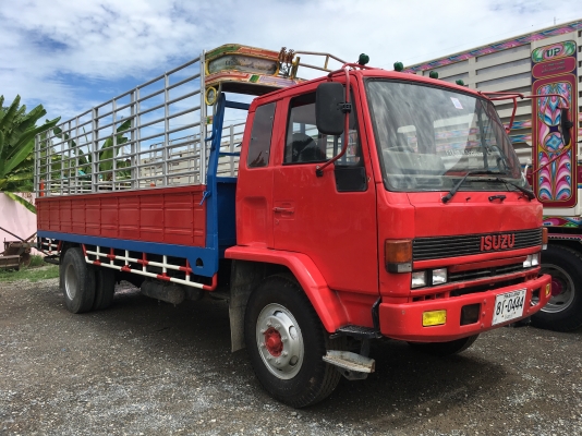 6 ล้อ ISUZU ROCKY 195แรง ปี 39 กระบะคาร์โก้ ยาว 6.5 เมตร รถห้างแท้ เครื่องดี ยาง900 ทะเบียนพร้อมโอน