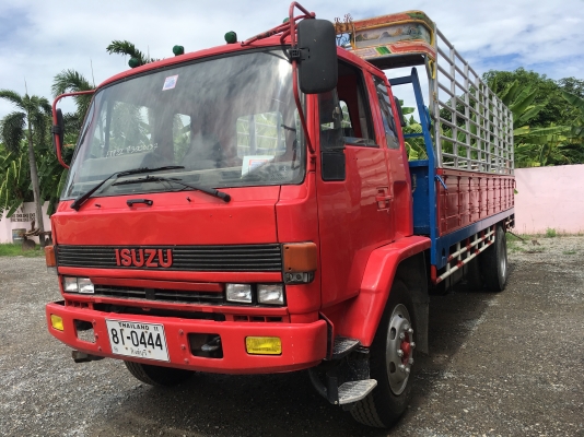 6 ล้อ ISUZU ROCKY 195แรง ปี 39 กระบะคาร์โก้ ยาว 6.5 เมตร รถห้างแท้ เครื่องดี ยาง900 ทะเบียนพร้อมโอน