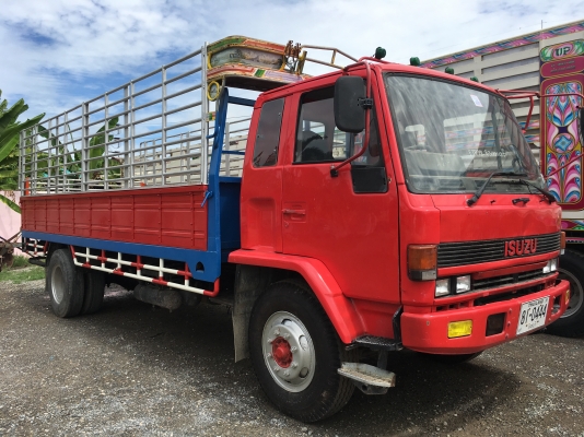 6 ล้อ ISUZU ROCKY 195แรง ปี 39 กระบะคาร์โก้ ยาว 6.5 เมตร รถห้างแท้ เครื่องดี ยาง900 ทะเบียนพร้อมโอน