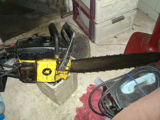 ขายเลื่อยยนต์7แรงบารืยาว24นิ้ว