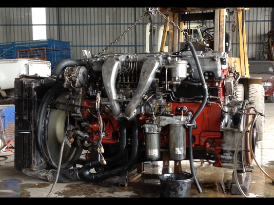 ขายเครื่อง K13c เทอร์โบ 360 แรง พร้อมหม้อน้ำ อินเตอร์