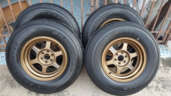 ขายล้อแม็ก TE37 ขอบ 16 นาวาร่า