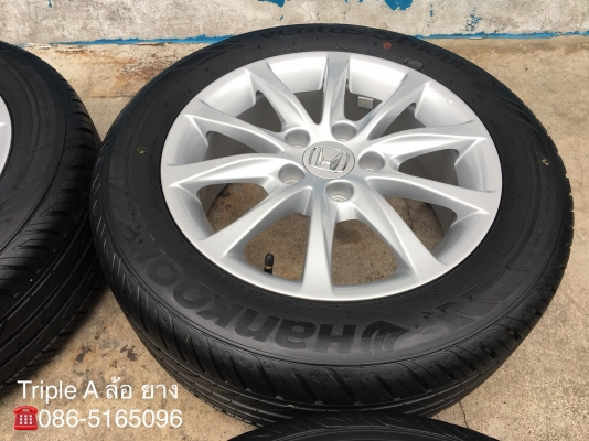 ล้อแม็กป้ายแดง Honda Civic FC ขอบ16 พร้อมยางป้ายแดง 215-55-16 ปี 18