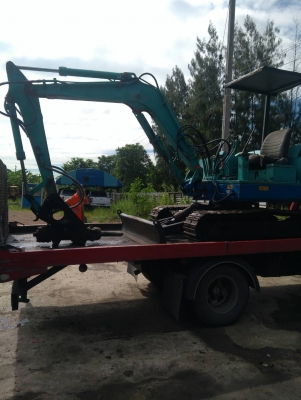 รถแบคโฮ IHI 35F2 พร้อมหัวกระแทก รถเก่านอกนำเข้า ยังไม่เคยใช้งานในไทย เครื่องดี ปั๊มดี โซ่หนา เอวแน่น พร้อมใช้งาน มีเอกสารใบอินวอยซ์