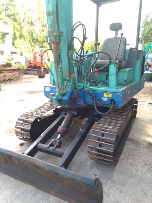 รถแบคโฮ IHI 35F2 พร้อมหัวกระแทก รถเก่านอกนำเข้า ยังไม่เคยใช้งานในไทย เครื่องดี ปั๊มดี โซ่หนา เอวแน่น พร้อมใช้งาน มีเอกสารใบอินวอยซ์