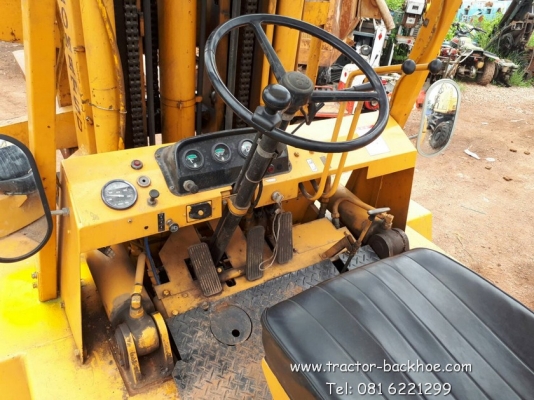 สูงๆๆ รถยก โฟคลิฟท์ KOMATSU 5 ตัน เสา 3 ท่อน สูง 10 เมตร งายาว 2 เมตร เก่าญี่ปุ่น ยางตัน สภาพสวย พร้