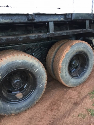 SUMO227 เครื่องEM100 กะบะเหล็กสามมิตร2เพลาดั้ม ไม่มีเล่มทะเบียน