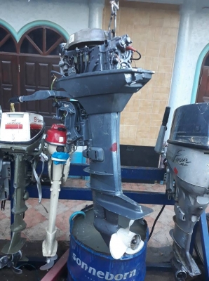 YAMAHA40 J 2จังหวะ หาง21 สตาร์ทไฟฟ้า