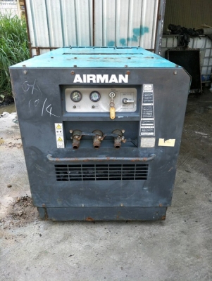PDS125S - เครื่องปั๊มลม Airman ขนาด 7 บาร์ 125cfm. นำเข้าจากญี่ปุ่น by OEK 098-5625920