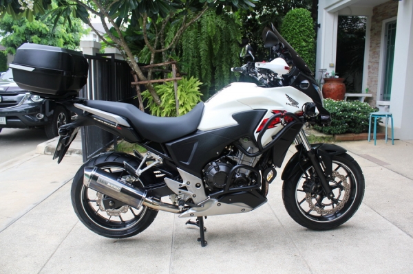 Honda CB500X ปี 2013 ท่อMoriwaki Full