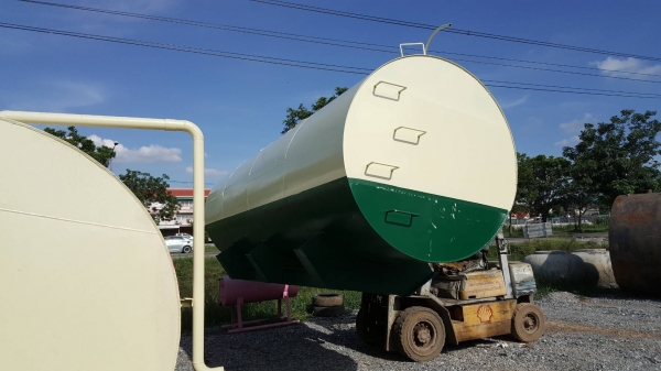 ถังเหล็กขนาด 9800 ลิตรมือสองพร้อมใช้งาน