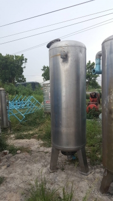 ถังกรองน้ำสแตนเลสขนาด 500 ลิตรรุ่นหนา