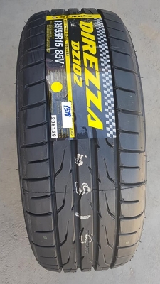 ยางใหม่195/55/15 ปี 18 DUNLOP DIREZZA DZ102 ยางใหม่195/55/15 ปี 18 DUNLOP DIREZZA DZ102