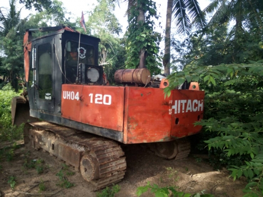 ขายด่วนฮิตาชิUH-120 วางเครื่อง6BG1 ปั้มนิ้ว แอรหนาว รถทำงานได้ปกติ ขายด่วนฮิตาชิUH-120 วางเครื่อง6BG1 ปั้มนิ้ว แอรหนาว รถทำงานได้ปกติ