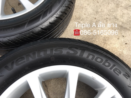ล้อแม็ก Honda Civic FC ขอบ16 พร้อมยาง 215-55-16 Hankook ปี 17