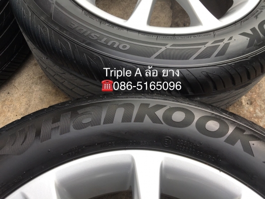ล้อแม็ก Honda Civic FC ขอบ16 พร้อมยาง 215-55-16 Hankook ปี 17