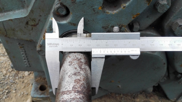 หัวเกียร์ทดญี่ปุ่น SUMITOMO Japan ชนกับมอเตอร์ 10-15 HP ทด 1:7(215rpm)