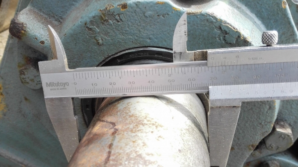 หัวเกียร์ทดญี่ปุ่น SUMITOMO Japan ชนกับมอเตอร์ 10-15 HP ทด 1:7(215rpm)