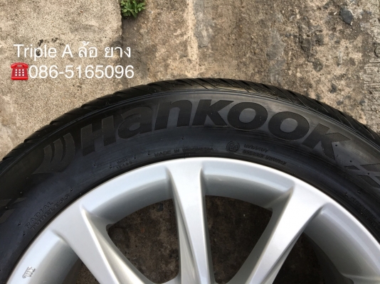 ล้อแม็ก Honda Civic FC 5รู114 ขอบ16 พร้อมยาง 215-55-16 Hankook ปลายปี 16
