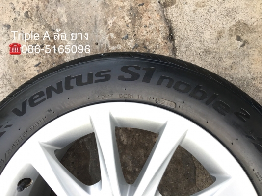 ล้อแม็ก Honda Civic FC 5รู114 ขอบ16 พร้อมยาง 215-55-16 Hankook ปลายปี 16