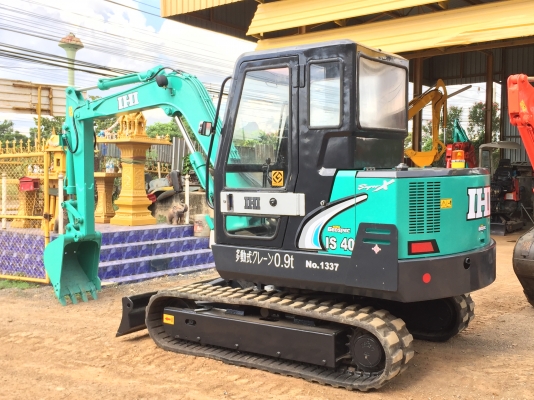 ขายรถขุด ยี่ห่อ IHI รุ่น IS40GX(ขนาด 4ตัน) เครื่อง 4สูบ ปั้มนิ้ว คอลโทนสั้น ฟรีเช็ดระบบ และ จัดส่งทั่วไทย นอกแท้