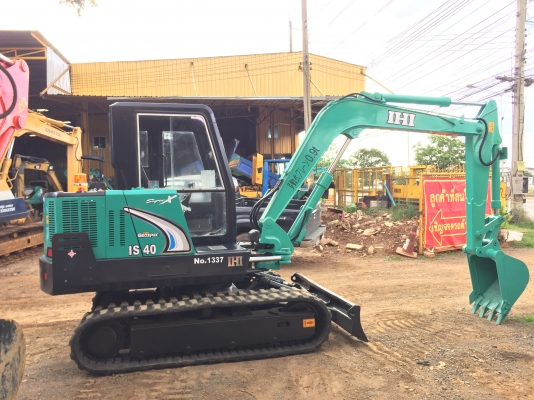 ขายรถขุด ยี่ห่อ IHI รุ่น IS40GX(ขนาด 4ตัน) เครื่อง 4สูบ ปั้มนิ้ว คอลโทนสั้น ฟรีเช็ดระบบ และ จัดส่งทั่วไทย นอกแท้