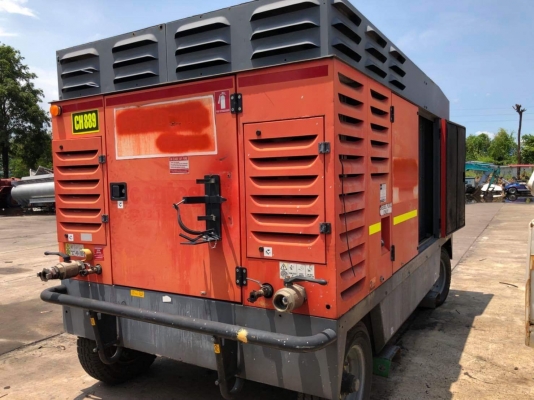 เครื่องลม ยี่ห้อ atlas copco 261 psi ปี 2008 พร้อมชุดลาก