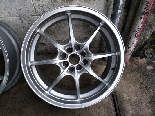 ล้อแม็กขอบ18นิ้ว4รู100/114 ชุดนี้ราคา 5500 บาท