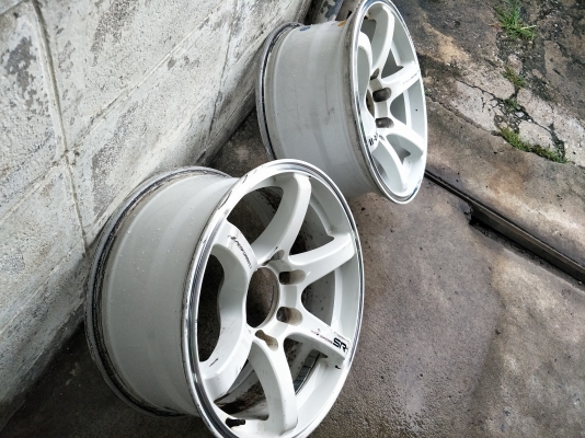 ขอบ17นิ้ว6รู สวยๆ คู่นี้ราคา 4500 บาท