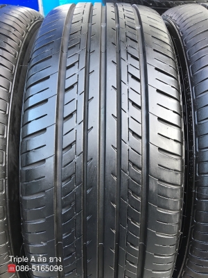 ล้อแม็ก Toyota Altis ขอบ16 สีเทาหน้าเงา พร้อมยาง 205-55-16 ปลายปี 17