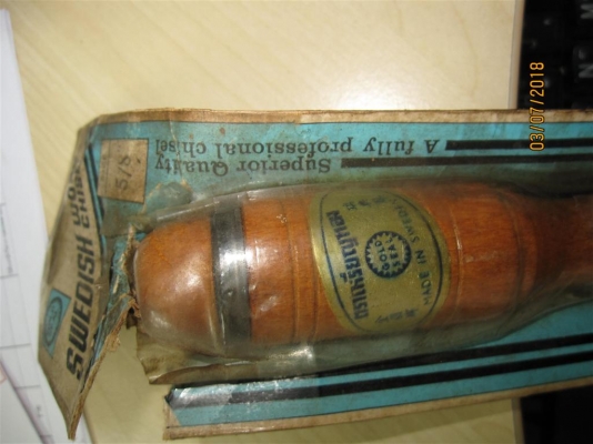 สิ่วตราเหรียญทองแพ็คสีฟ้าของแท้ งานลิมิเต็ด Made in Sweden