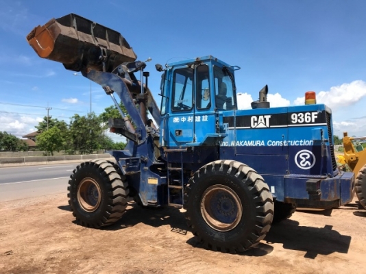 ขายรถตักล้อยาง CAT 936F รถนอกนำเข้าเองจากญี่ปุ่น สภาพสวยพร้อมใช้งาน มีVDOการทำงานครับ