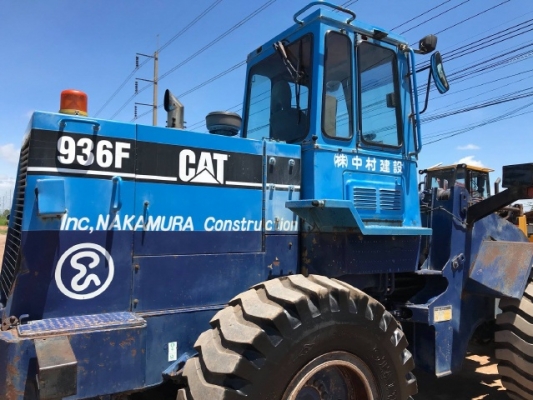 ขายรถตักล้อยาง CAT 936F รถนอกนำเข้าเองจากญี่ปุ่น สภาพสวยพร้อมใช้งาน มีVDOการทำงานครับ