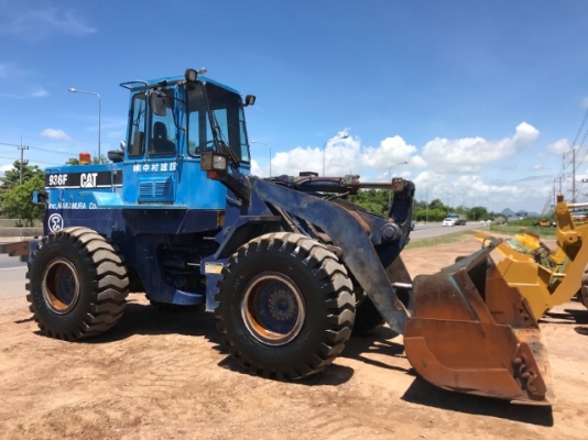 ขายรถตักล้อยาง CAT 936F รถนอกนำเข้าเองจากญี่ปุ่น สภาพสวยพร้อมใช้งาน มีVDOการทำงานครับ