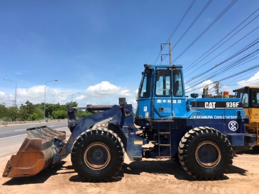 ขายรถตักล้อยาง CAT 936F รถนอกนำเข้าเองจากญี่ปุ่น สภาพสวยพร้อมใช้งาน มีVDOการทำงานครับ