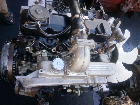 นิสสัน TD27 เทอร์โบ เครื่ิองสวยๆแน่นๆไม่มีไอ น้ำไม่ดัน นิสสัน TD27 เทอร์โบ เครื่ิองสวยๆแน่นๆไม่มีไอ น้ำไม่ดัน