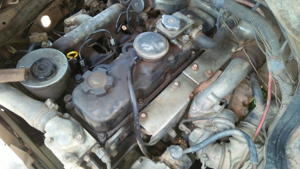 ขายเครื่องยนต์ Nissan Td27 turbo