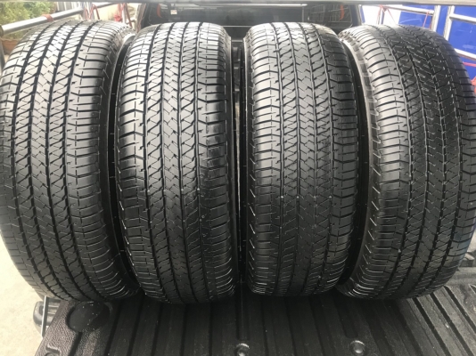 แม็กป้ายแดง ISUZU MU-X ขอบ18 พร้อมยางป้ายแดง 255-60-18 Bridgestone ปี 18