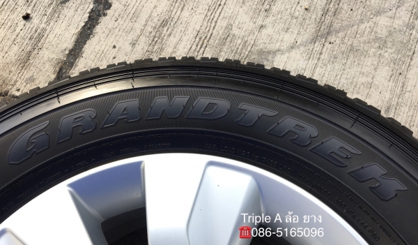 ล้อแม็ก Toyota Revo ขอบ17 พร้อมยาง Dunlop 265-65-17 ปลายปี 17 แม็กสวย ดอกเต็ม