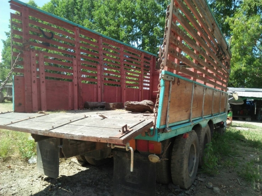 ขาย ISUZU หน้ายาว สองเพลา เครื่อง 175 แรง กระบะไม้