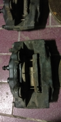 ปั้มเบรค R32 หน้าหลัง ผ้าเบรคยังหนาอยู่