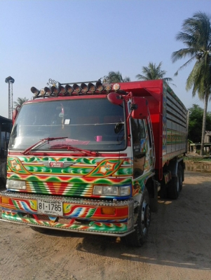 ขาย HINO 3H สองเพลาดั๊ม กระบะเนียม รถปี 38