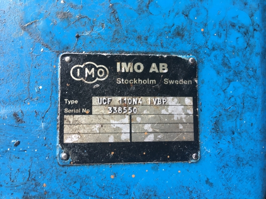 ตามหา เจ้าของ Screw Pump IMO AB