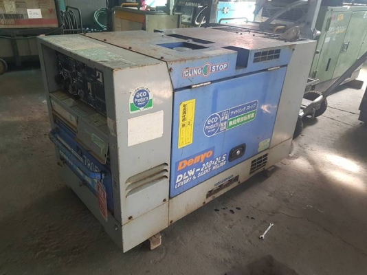 DLW200 x 2LS - เครื่องเชื่อม &amp; ปั่นไฟ Denyo 260A. 3000min นำเข้าจากญี่ปุ่น by OEK 098-5625920