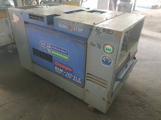 DLW200 x 2LS - เครื่องเชื่อม &amp; ปั่นไฟ Denyo 260A. 3000min นำเข้าจากญี่ปุ่น by OEK 098-5625920