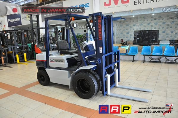 ขายรถโฟล์คลิฟท์มือสอง KOMATSU รุ่น FD25-11-449892 นำเข้าจากประเทศญี่ปุ่น 100\% ไม่เคยใช้งานในไทย ขายรถโฟล์คลิฟท์มือสอง KOMATSU รุ่น FD25-11-449892 นำเข้าจากประเทศญี่ปุ่น 100\% ไม่เคยใช้งานในไทย