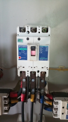 ตู้ไฟฟ้าเมนไฟ175A.