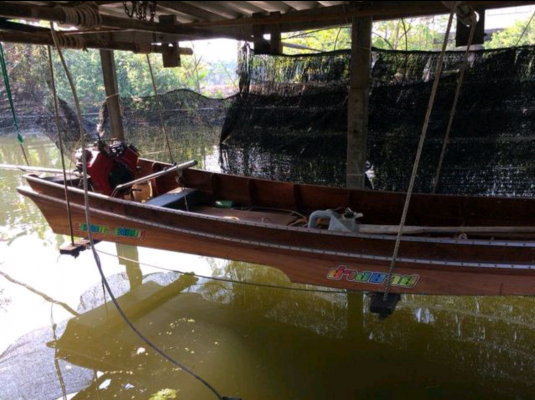 เรือไฮเทคท้องตอน พร้อมเครื่องยนต์2สูบ สี่จังหวะ