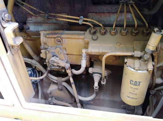 รถเกรด CAT 140G S/N 72V10196